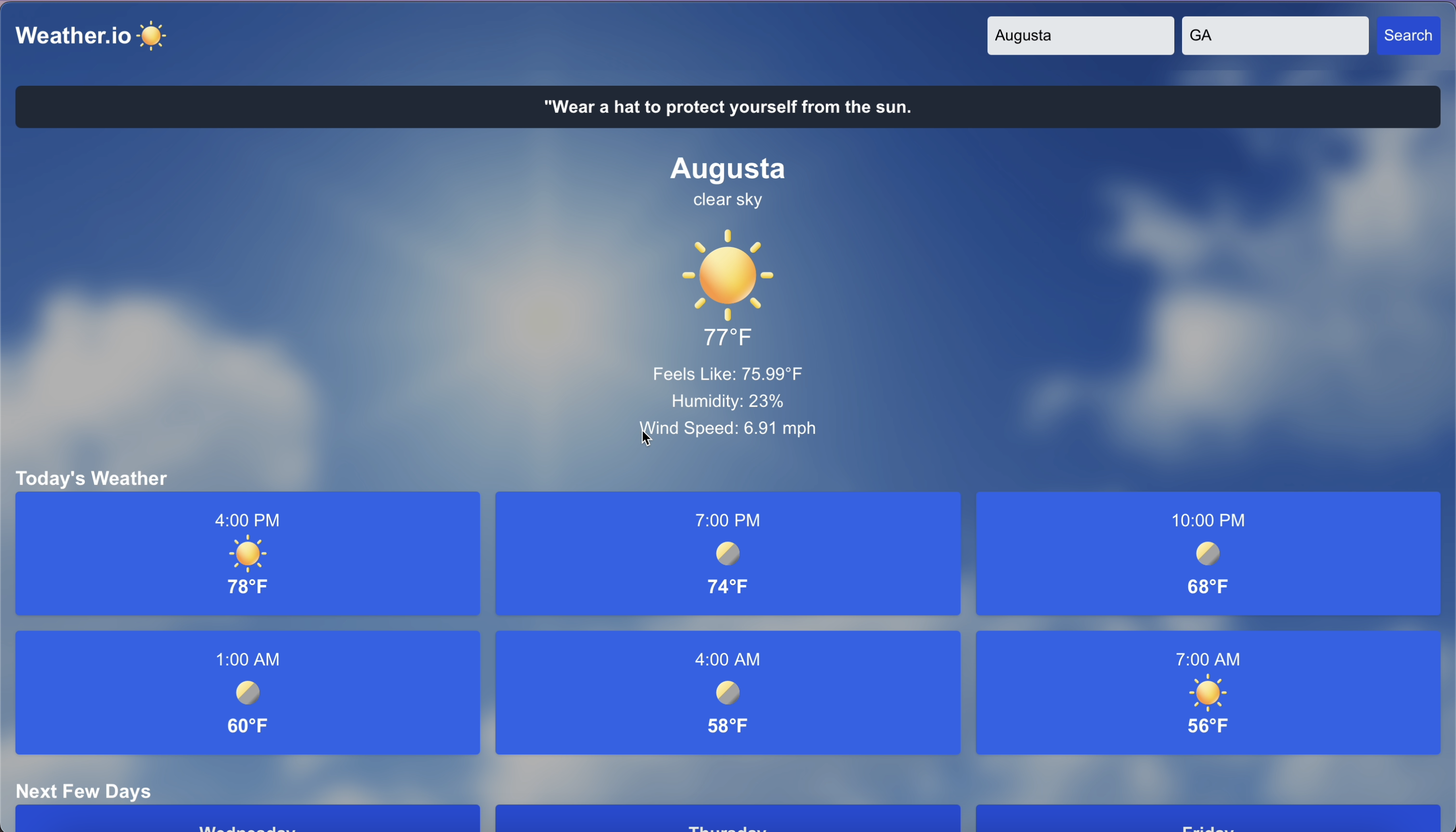 Weather App